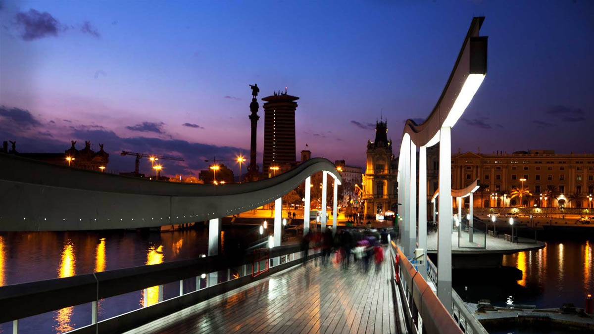 мост Рамбла де ла Мар