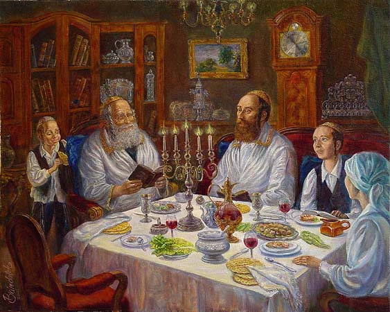 Виктор Бриндач. "Пасхальный седер2