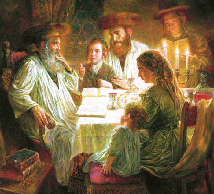 Елена Флёрова. "Пасхальный седер"
