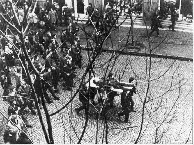 Забастовка в Гданьске. Декабрь 1970 г.