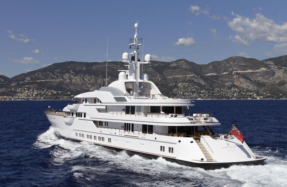 Судно Feadship Hampshire II производства Royal Van Lent