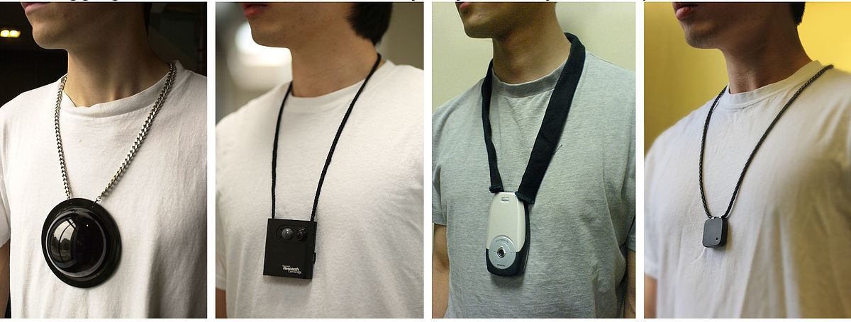 LifeGlogging -cameras 1998, 2004, 2006, 2013 